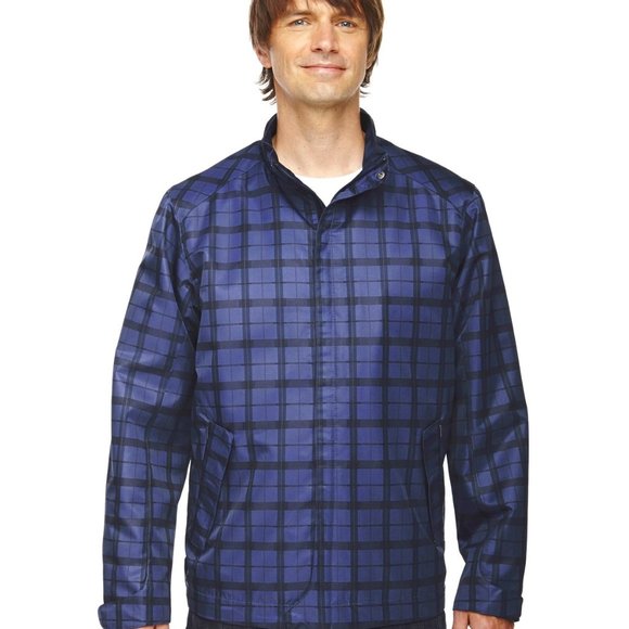 NWT: North End Men's Locale Lightweight City Plaid Jacket, XL - Picture 1 of 3